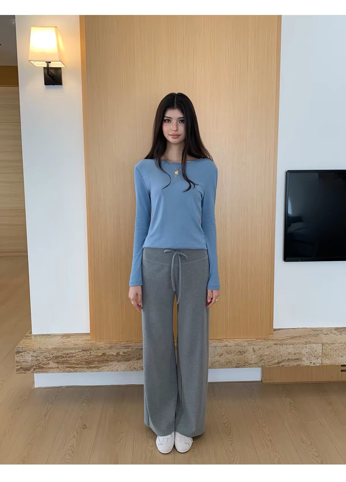 AUD Straight Tube Casual Pants