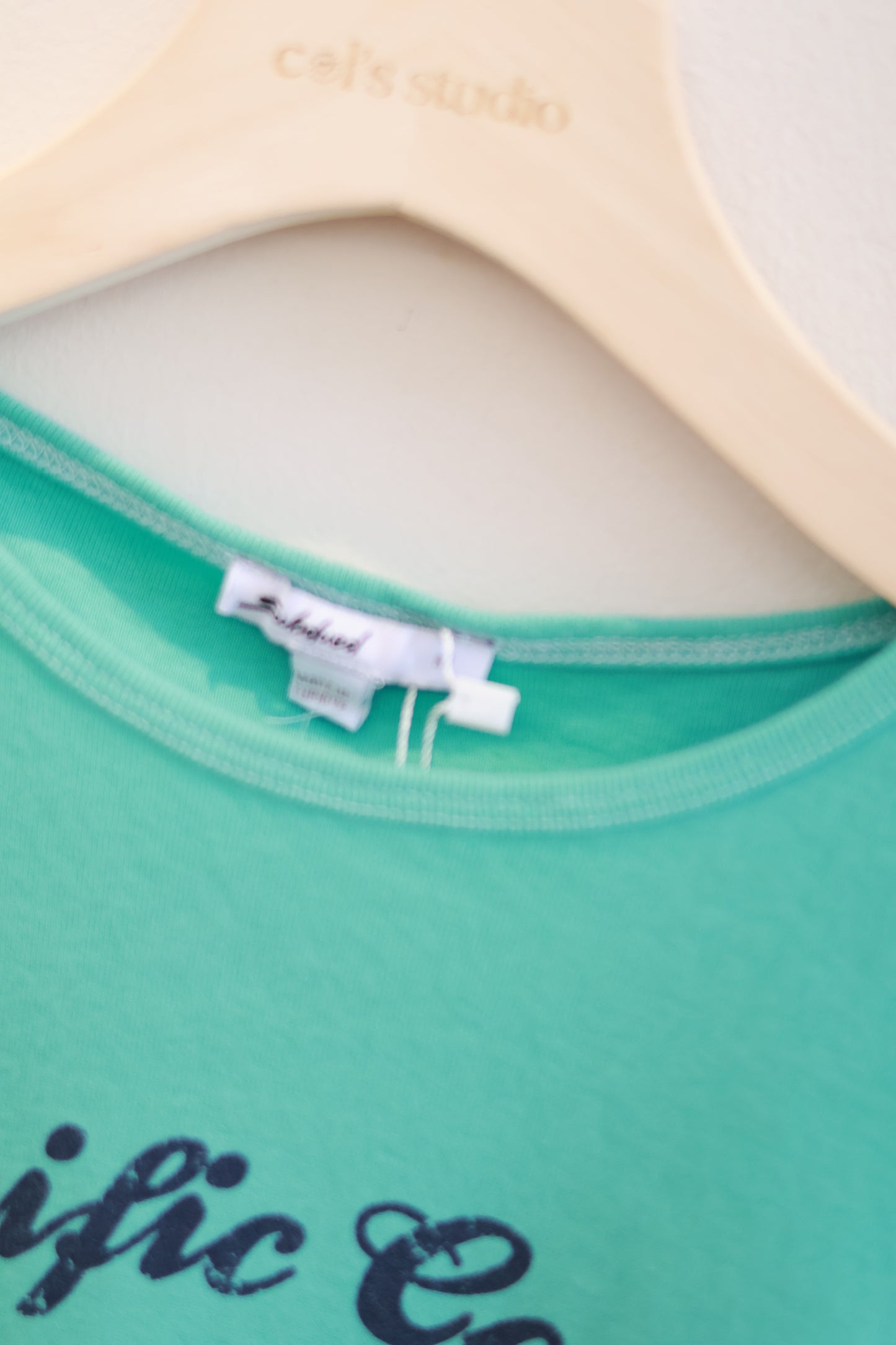 SUBDUED Surf Graphic Tee - Ocean Green