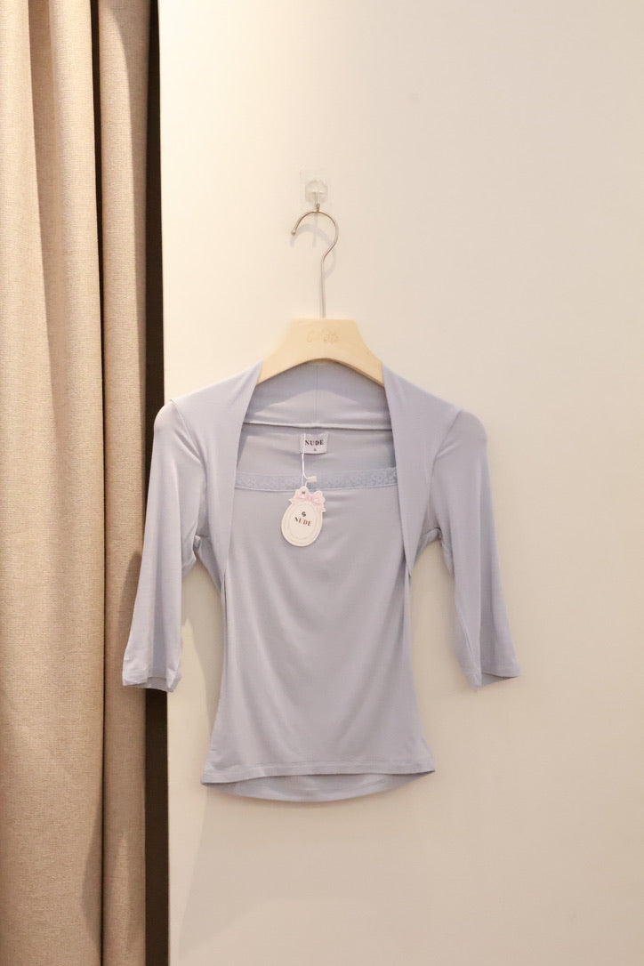 NUDETHELABEL POSY TOP