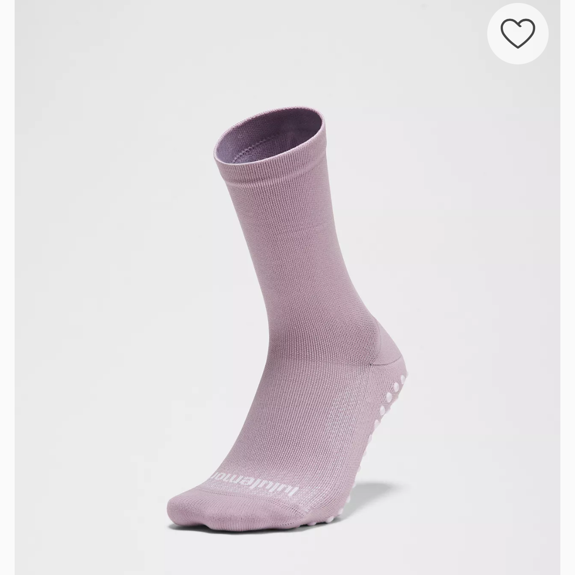 LULULEMON Find Your Balance Grip Socks Lotus (M)