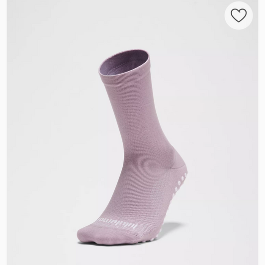 LULULEMON Find Your Balance Grip Socks Lotus (M)