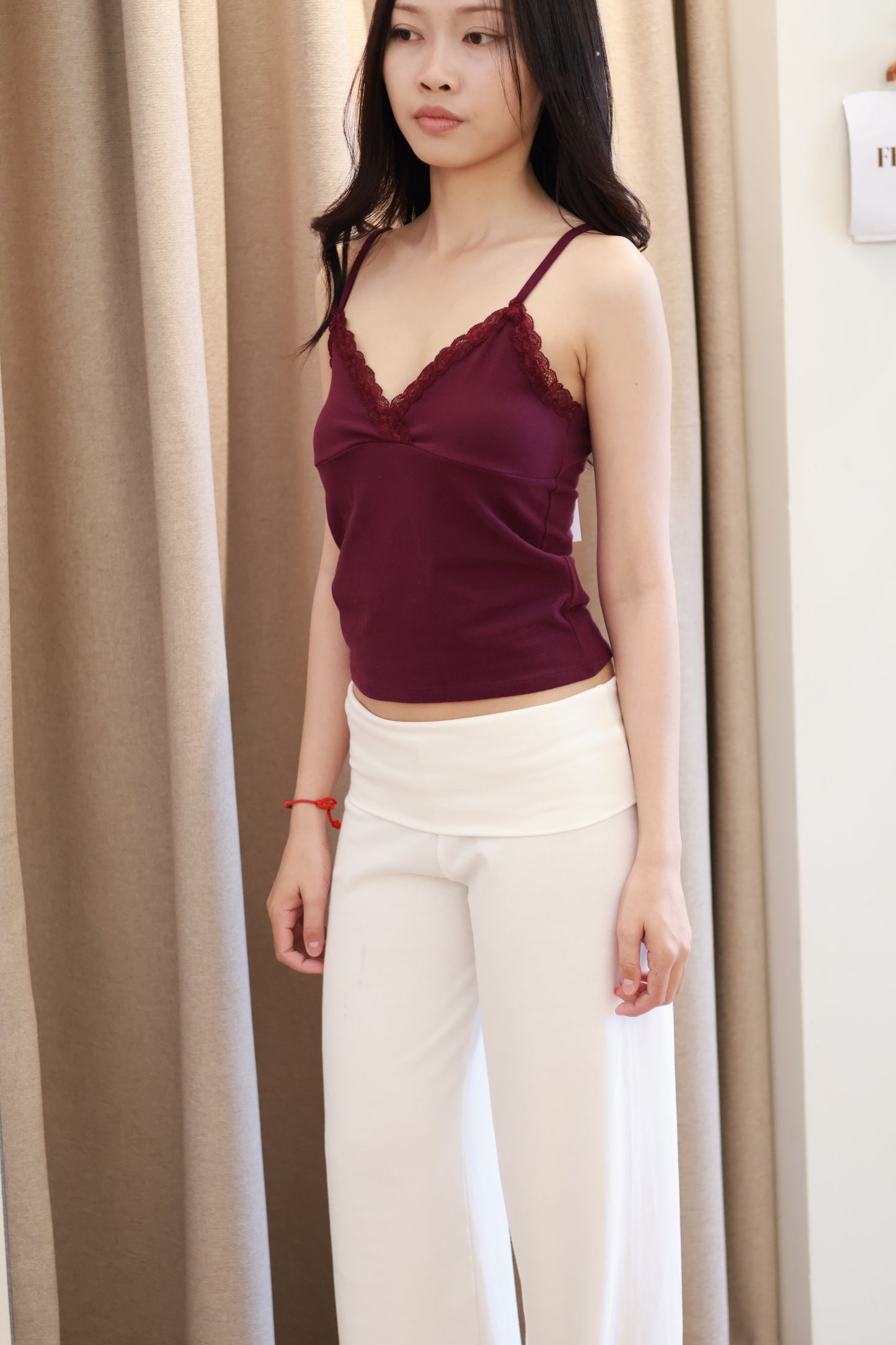 COTTON ON Dreamy Soft Triangle Bra Blackcurrant - XS
