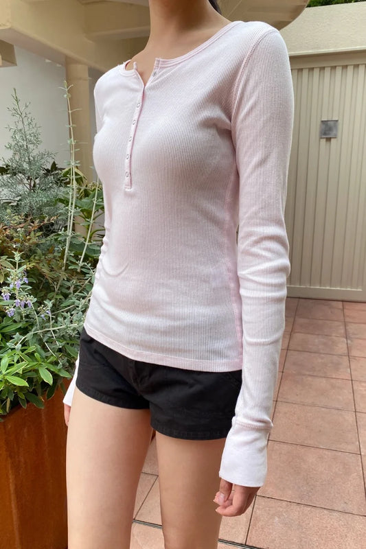 BRANDY Ahern Thermal Top - Pink