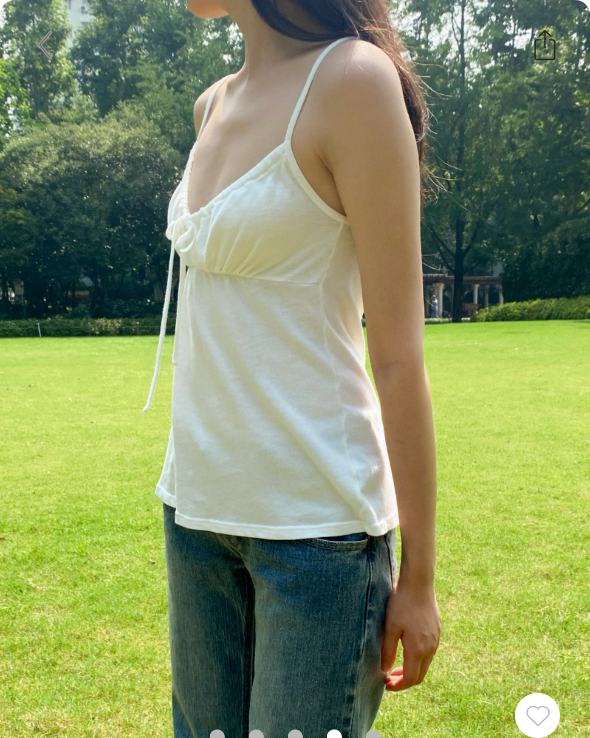brandy Jennifer Tank- white