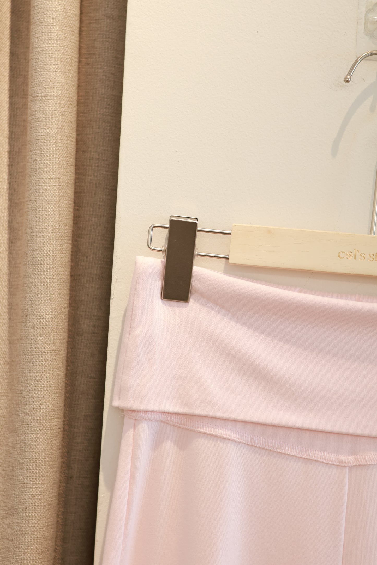 AUD Pink Micro Flare Pants