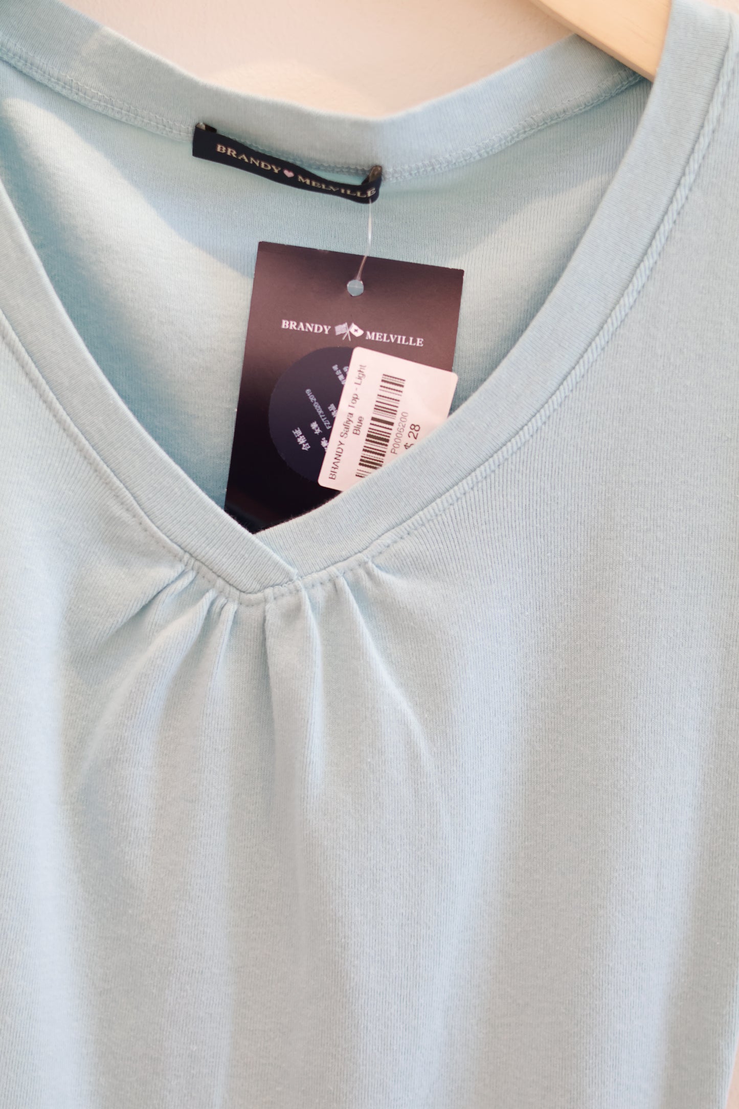 BRANDY Safiya Top - Light Blue