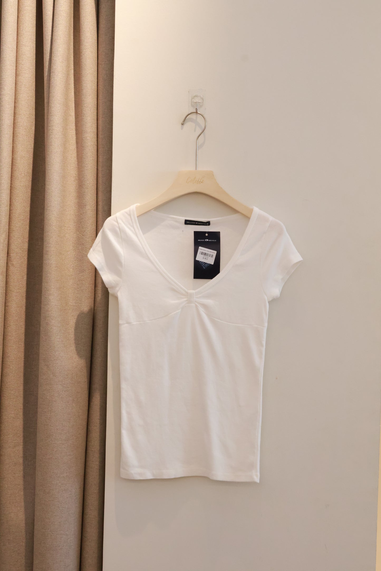 BRANDY Amara BOW TOP  -WHITE