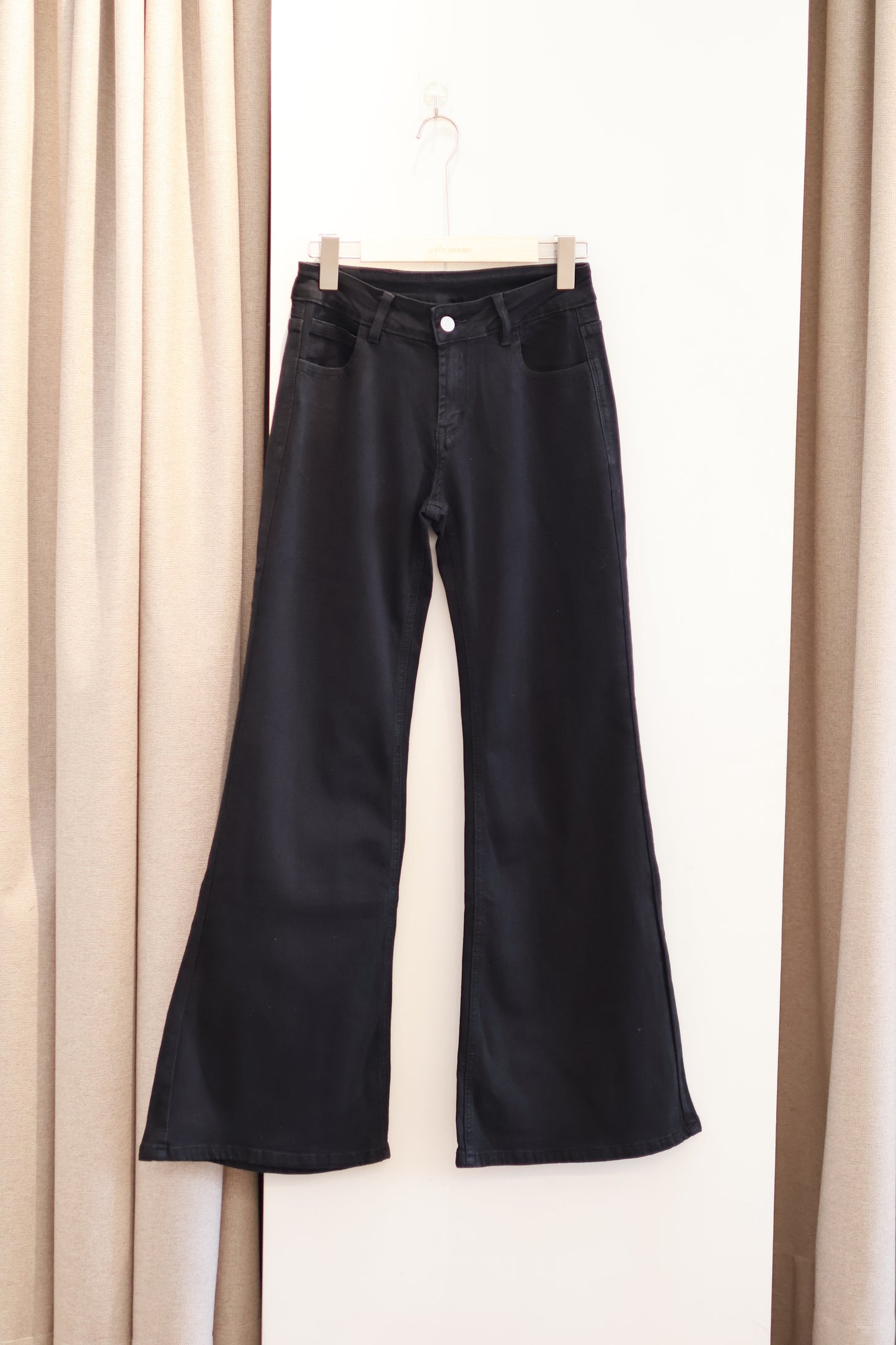 Black Flare Jeans