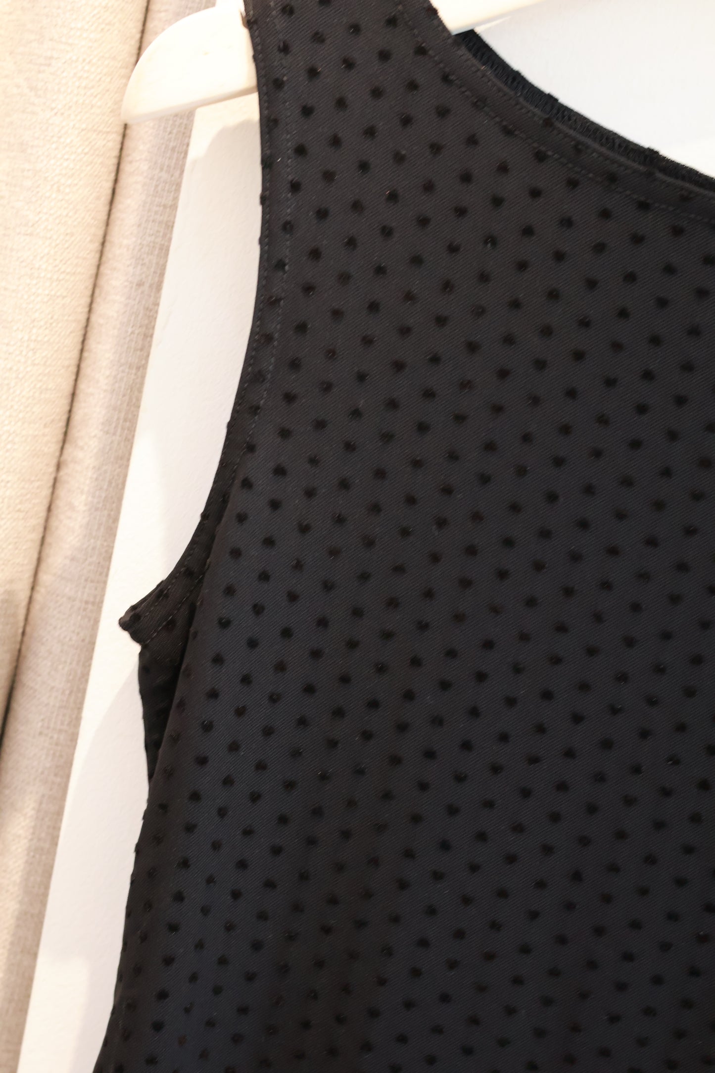 BRANDY Kathleen Polka Dot Top