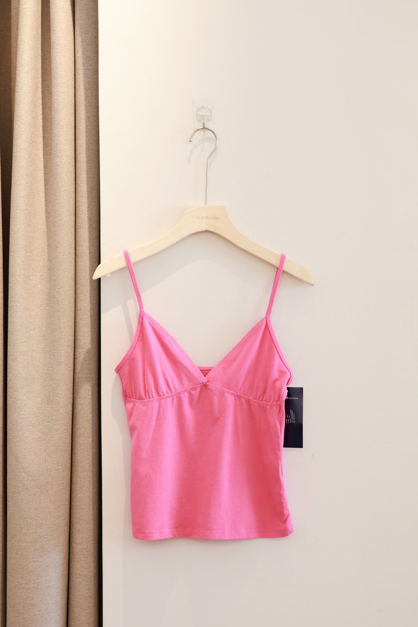 BRANDY Amara Tank- Rose Red