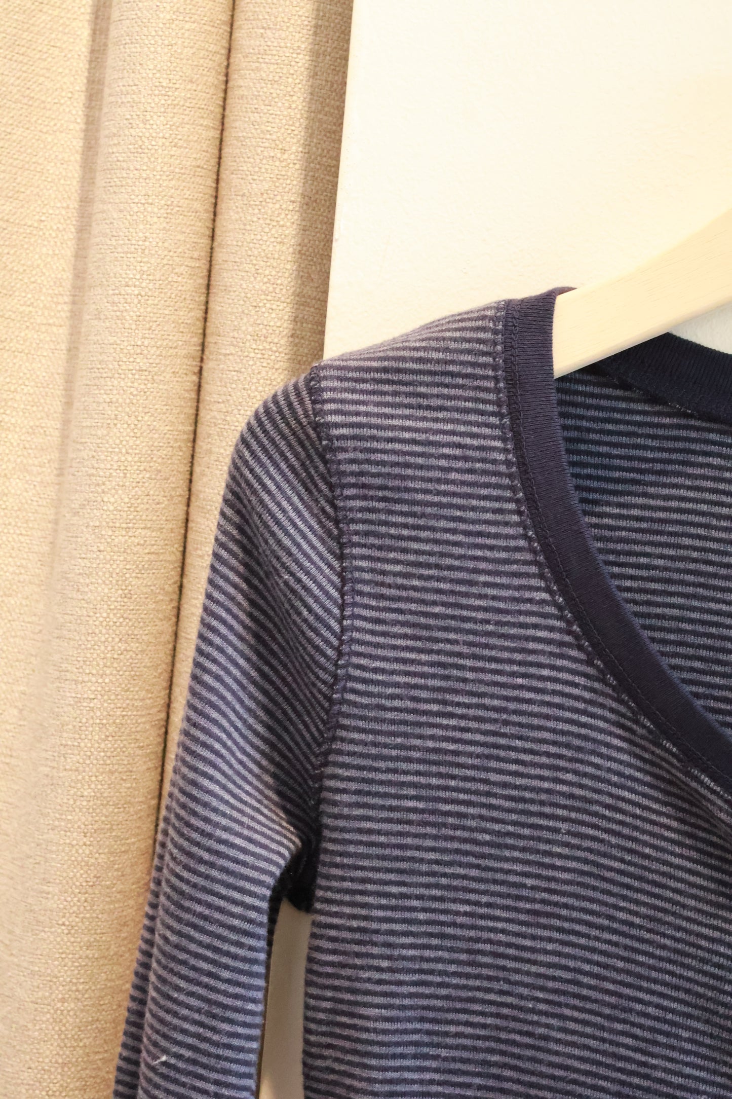 BRANDY Zelly Striped Top- NAVY