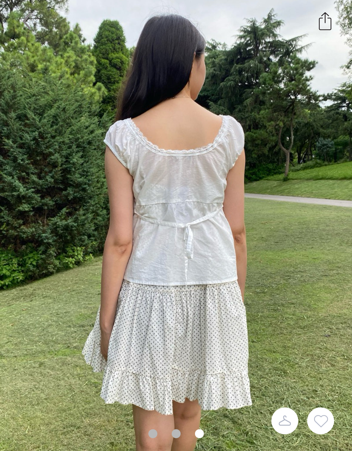 BRANDY Sarah Top- WHITE