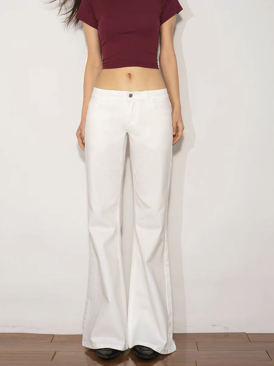White Flare Jeans