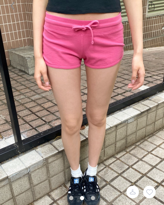 BRANDY Marcie Sweatshorts  -HOT PINK