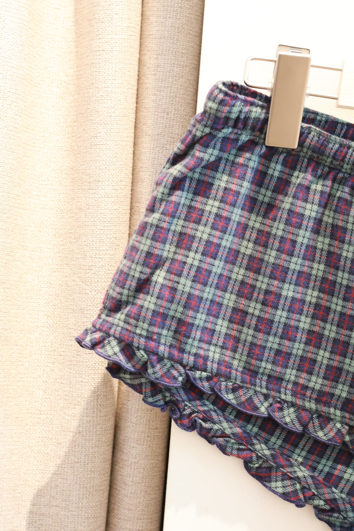 BRANDY Poppy Plaid Shorts