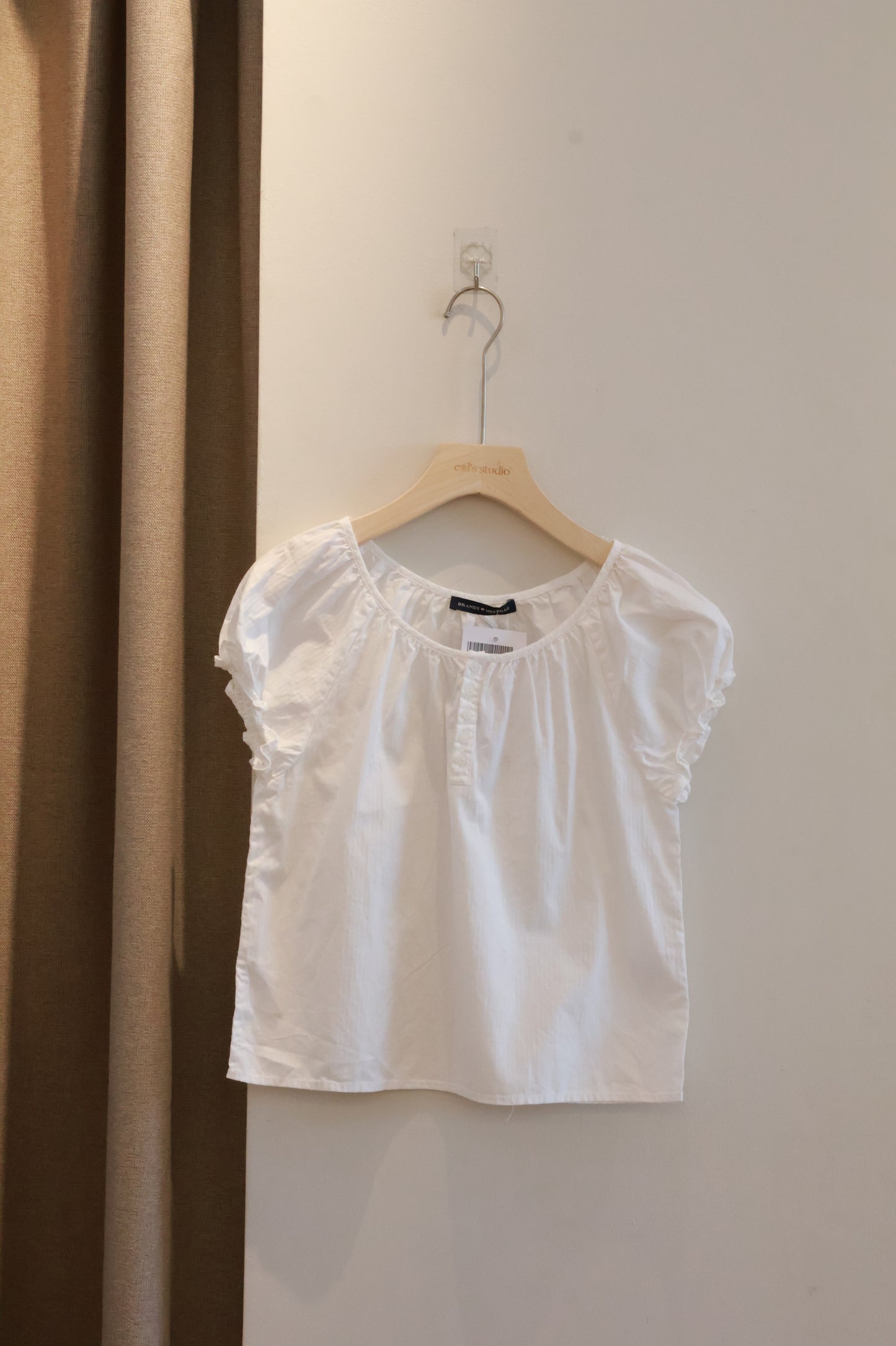 BRANDY Maggie Top - White