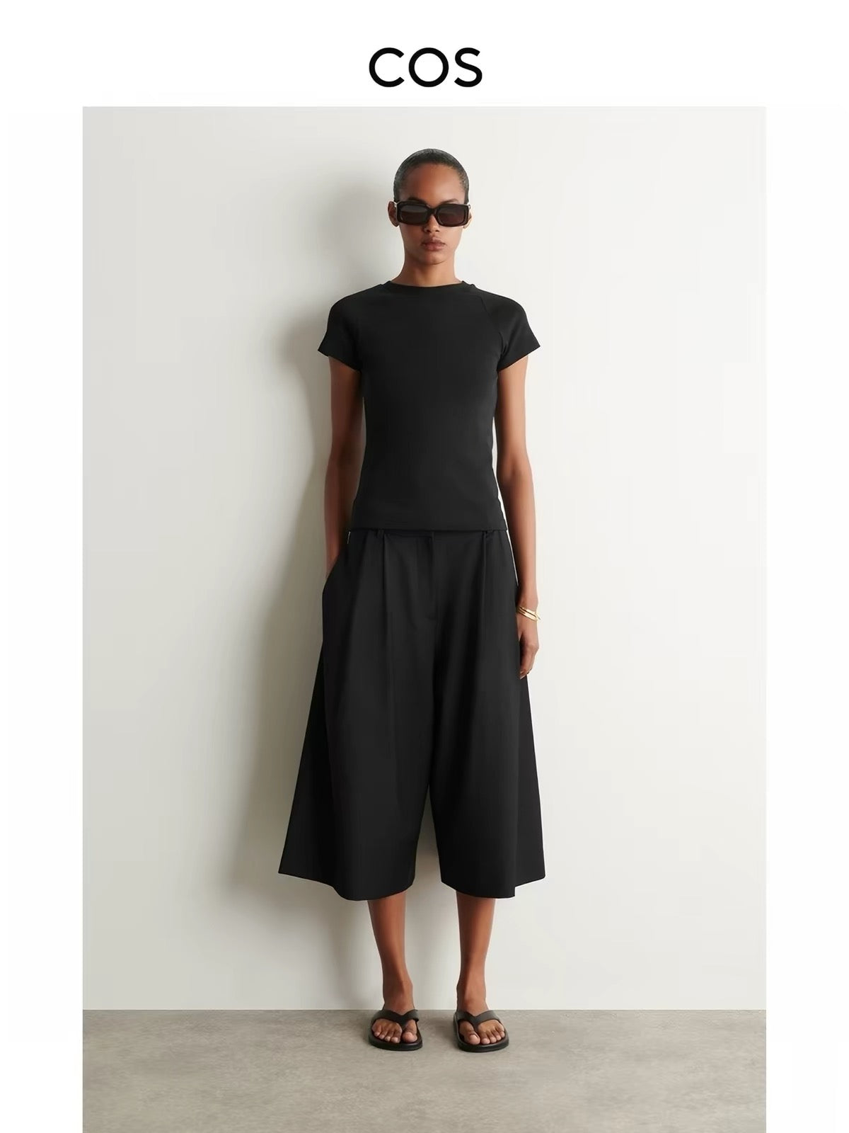 COS Fitted Cotton T-Shirt