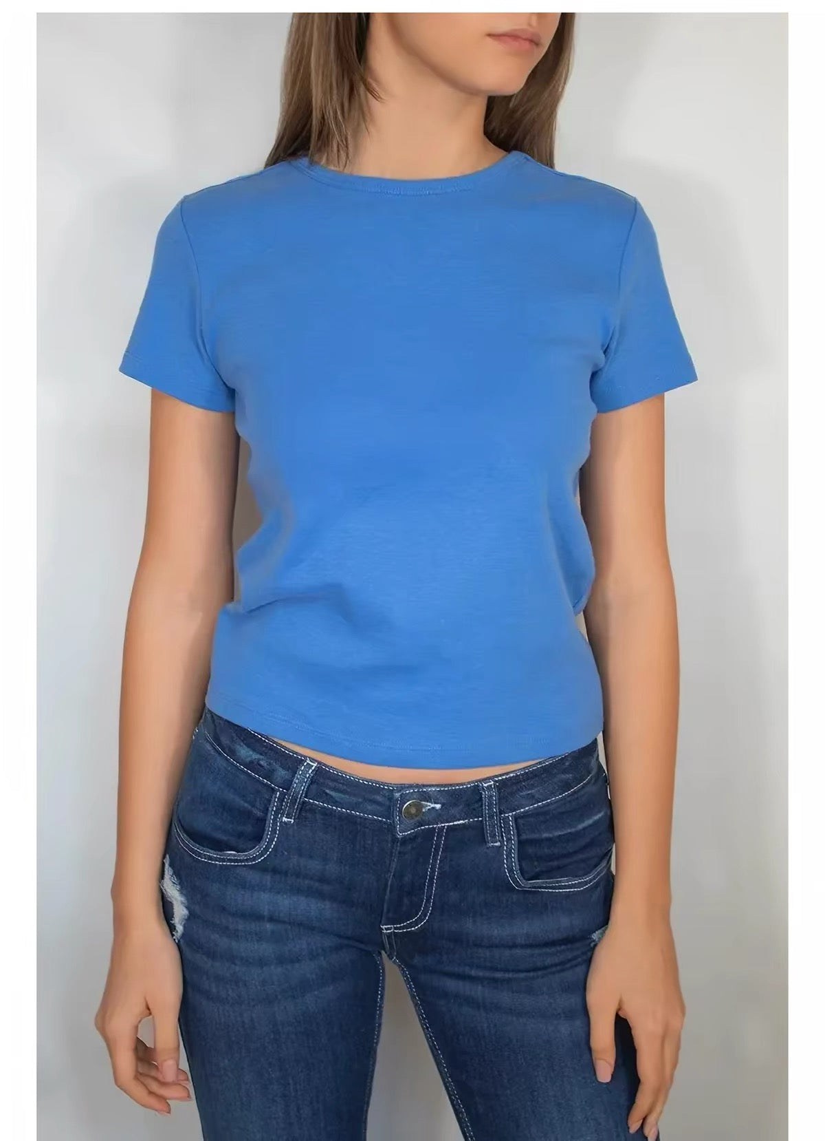 SUBDUED Ocean Blue Graphic Tee