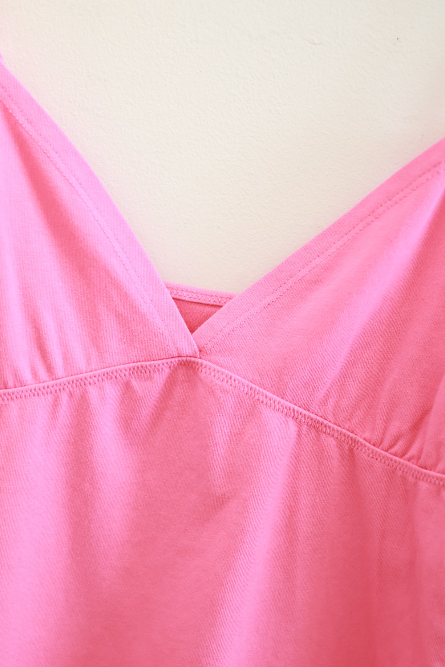 BRANDY Amara Tank- Rose Red