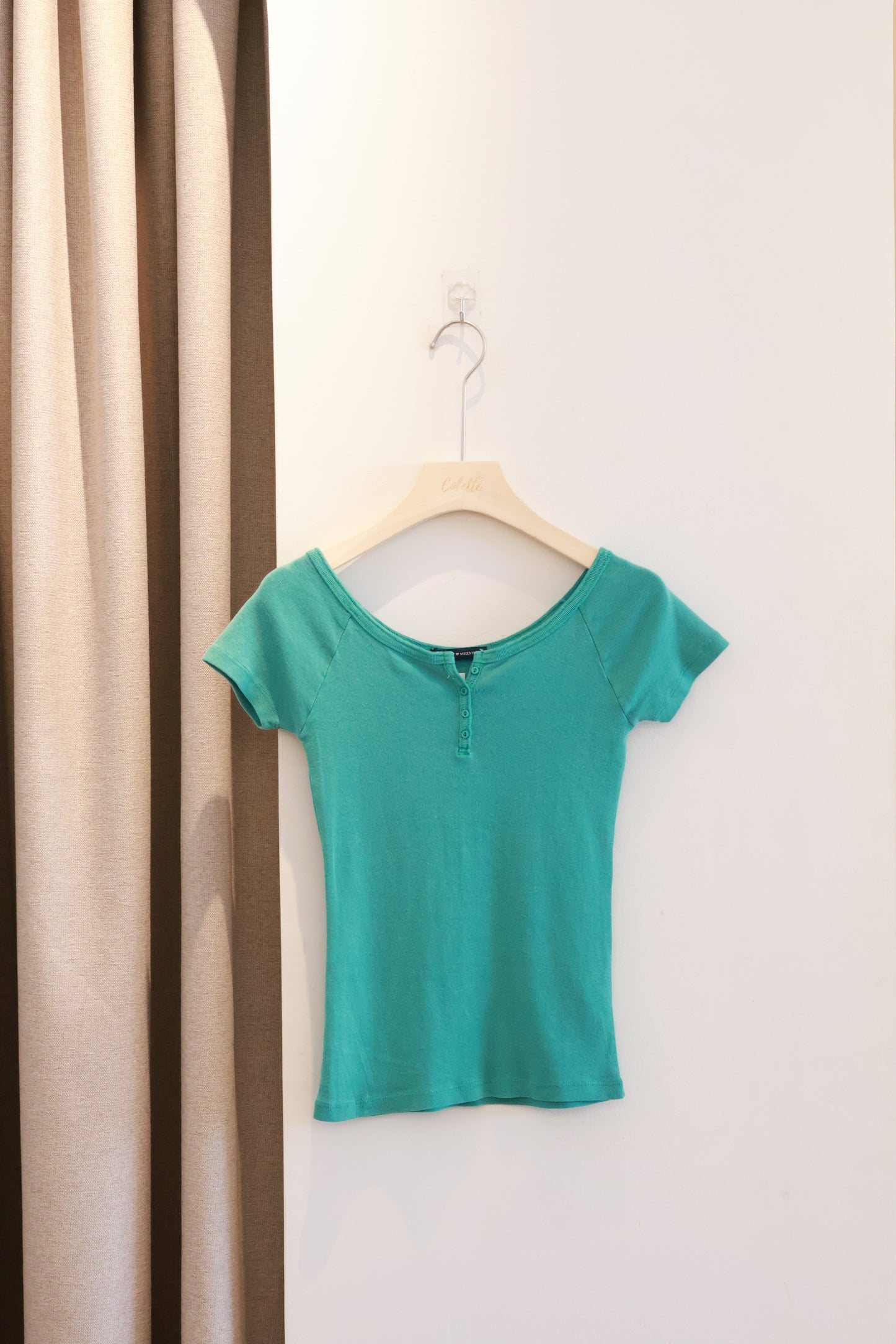BRANDY zelly top- stone green