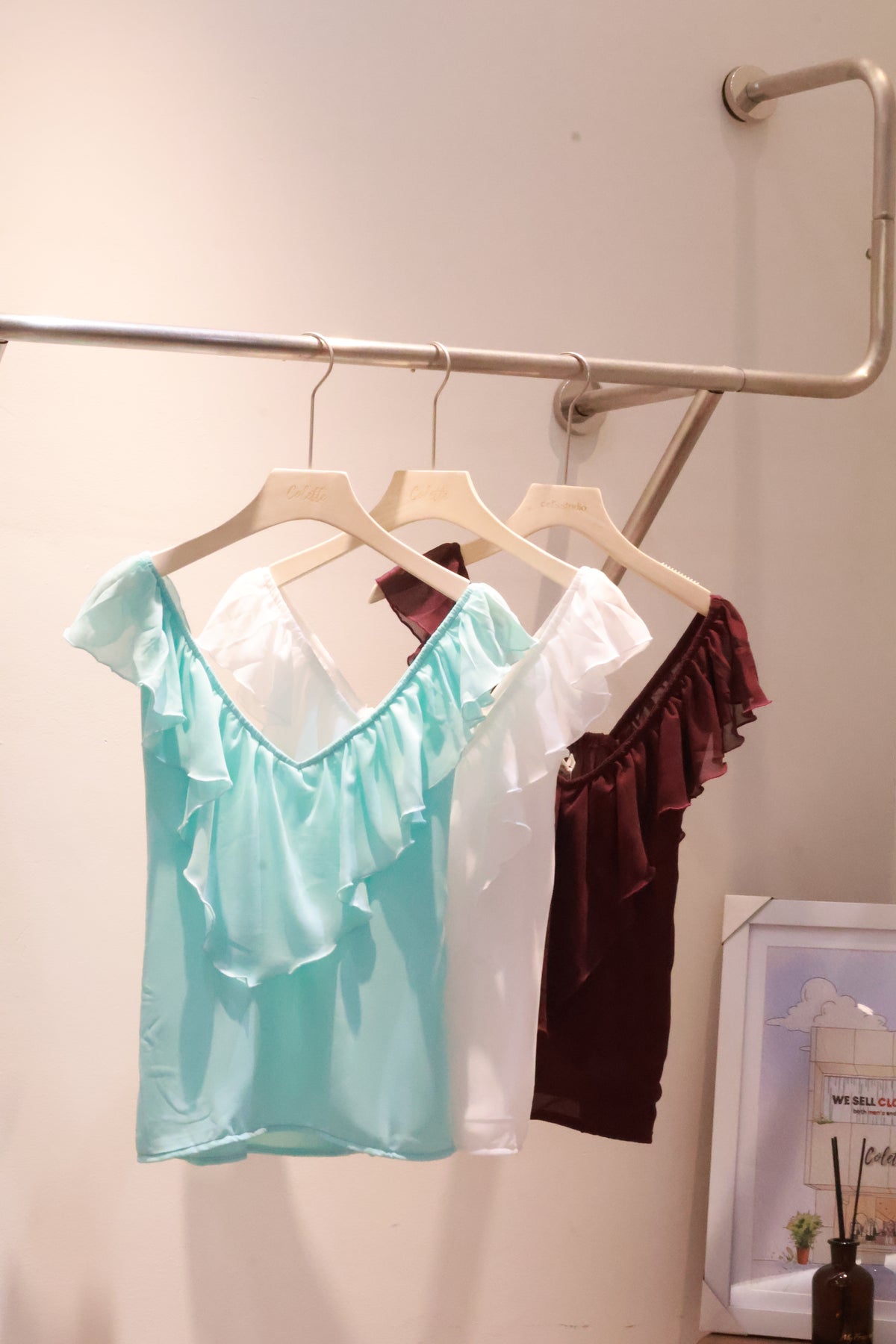 STUDIO RUE FRILL TOP