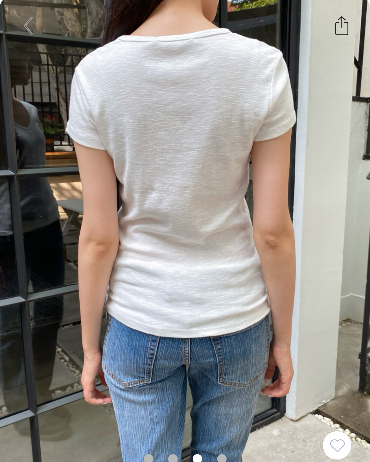 brandy Safiya Top- white