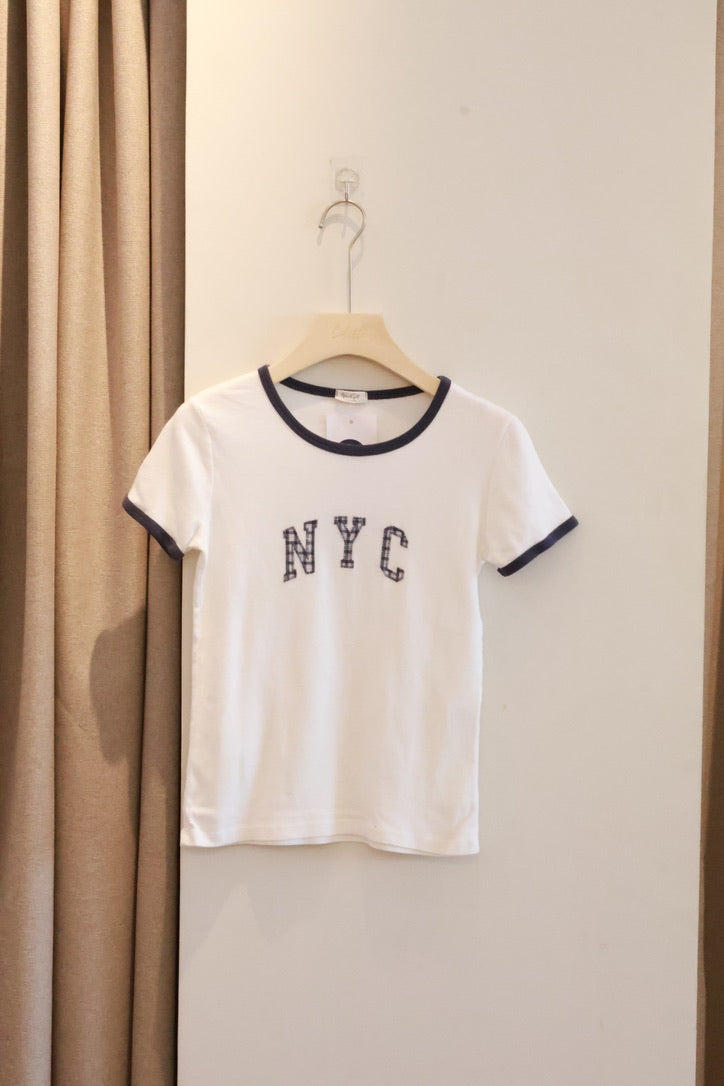 BRANDY Hailie NYC Top- WHITE