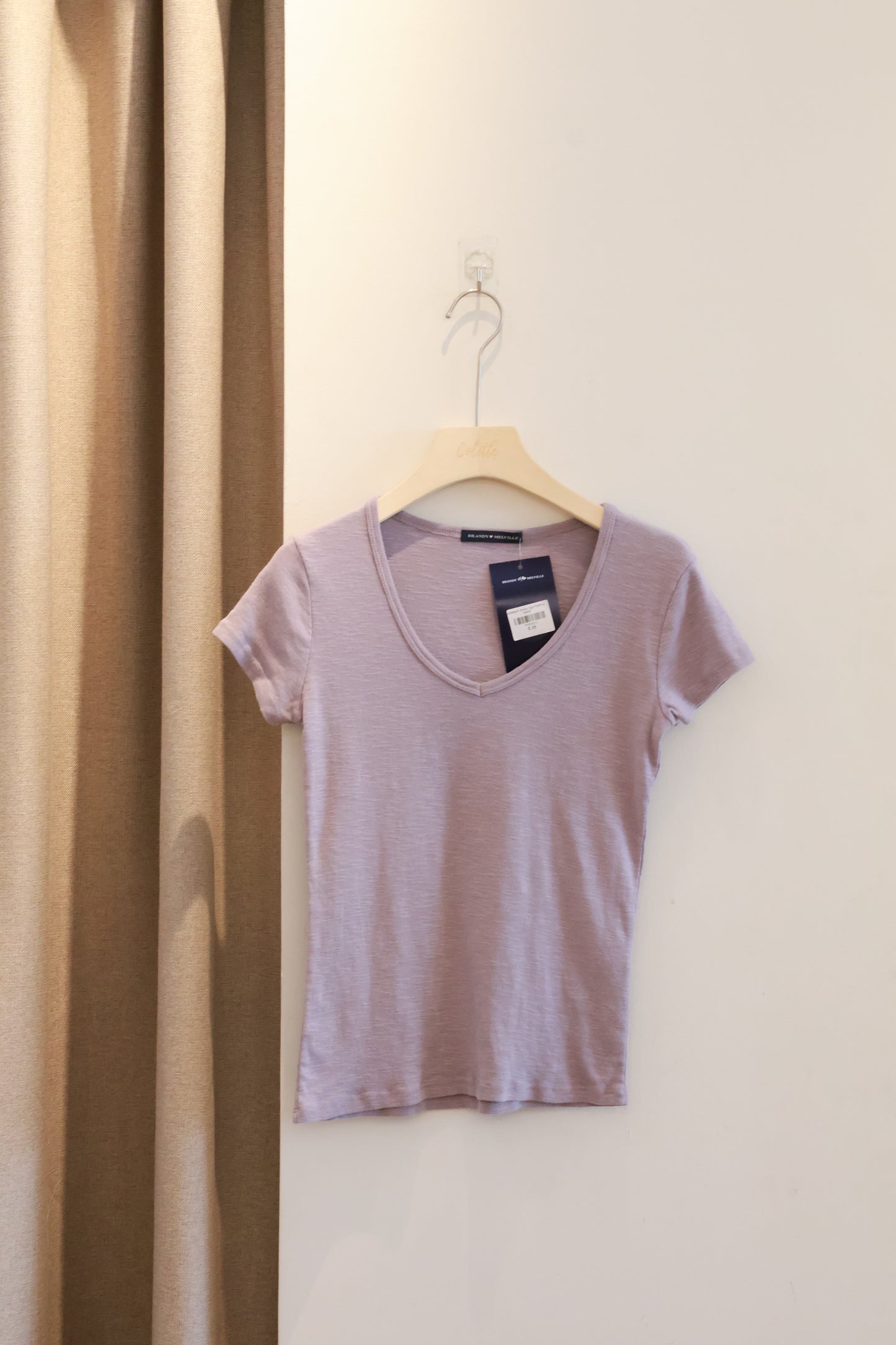 BRANDY Safiya Top  -PURPLE GRAY