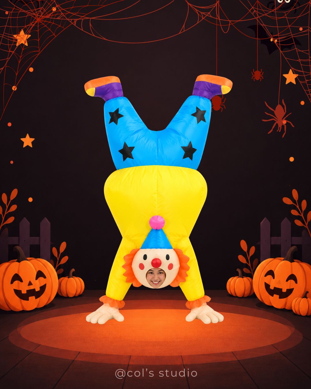 Upside Down Clown Costume