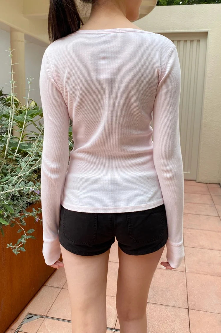BRANDY Ahern Thermal Top - Pink