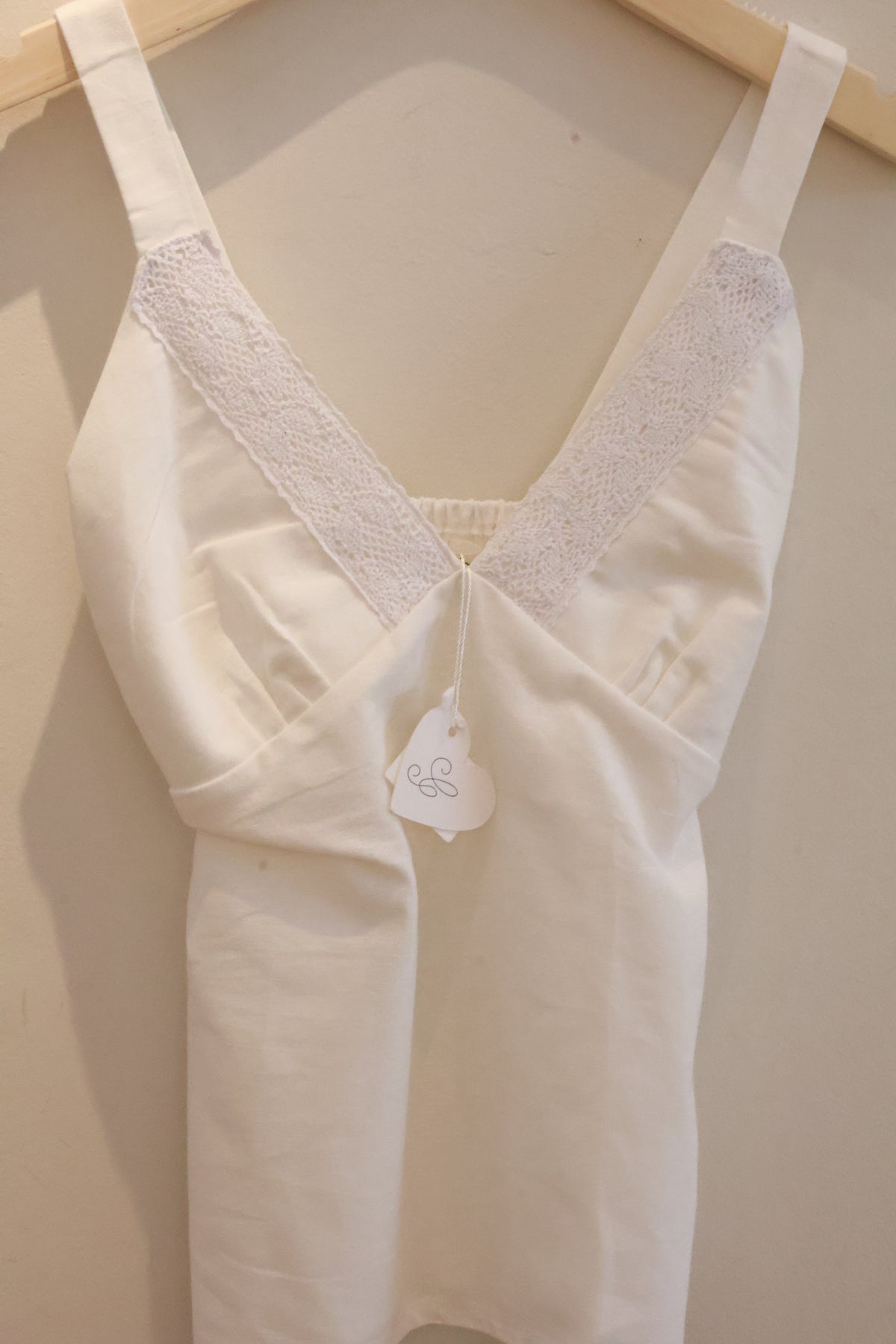 CIAO LACE LINEN TOP