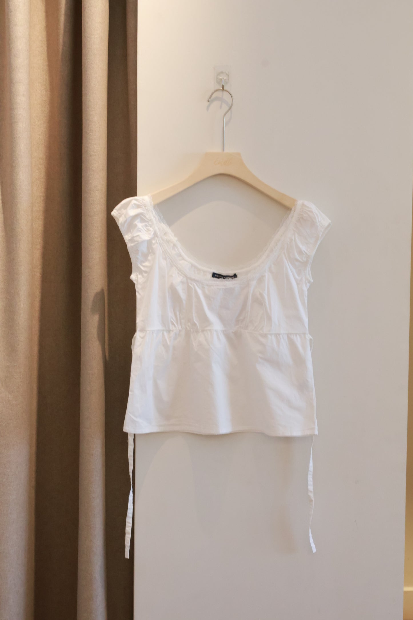 BRANDY Odette Top  -WHITE