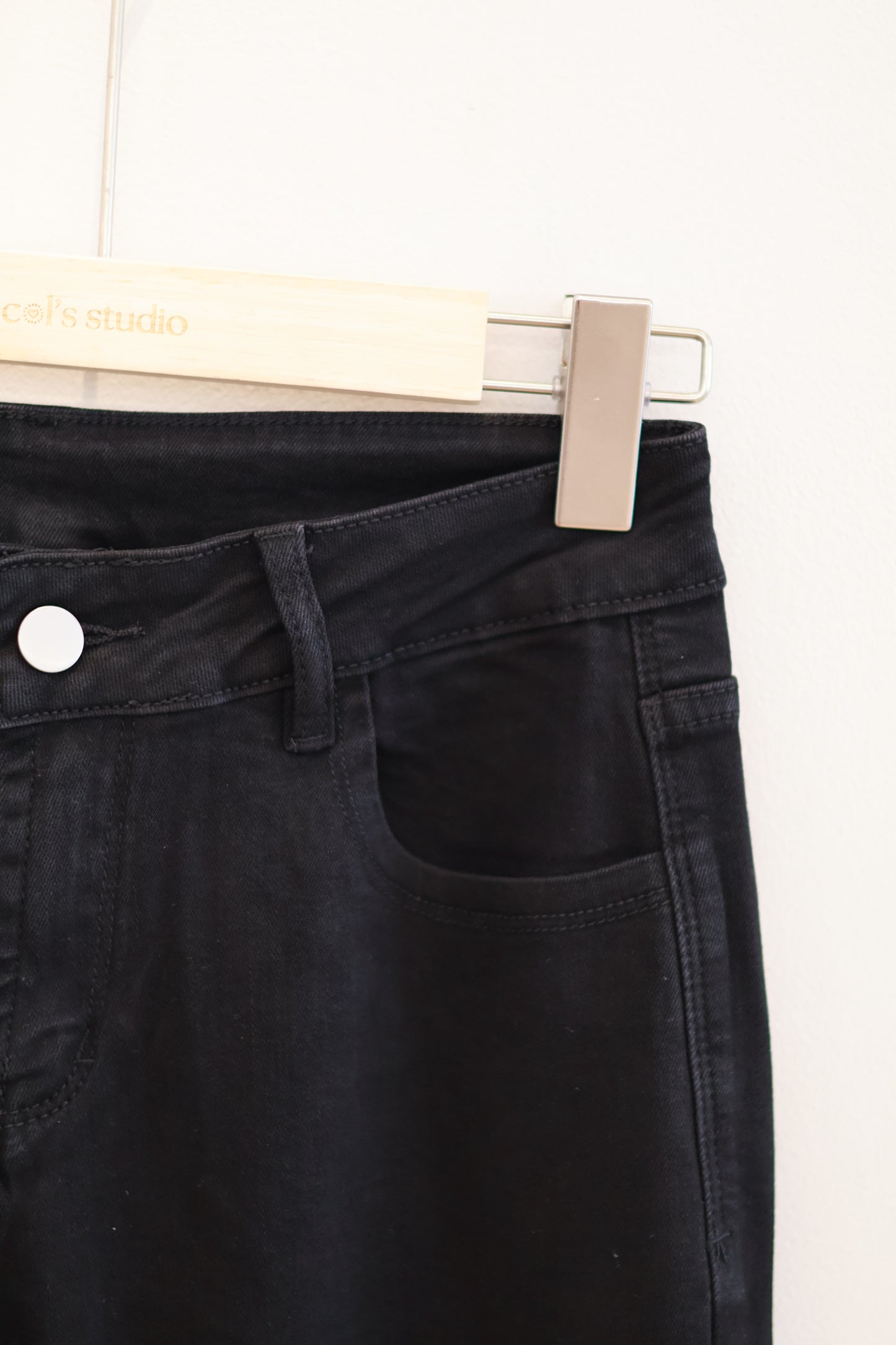 Black Flare Jeans