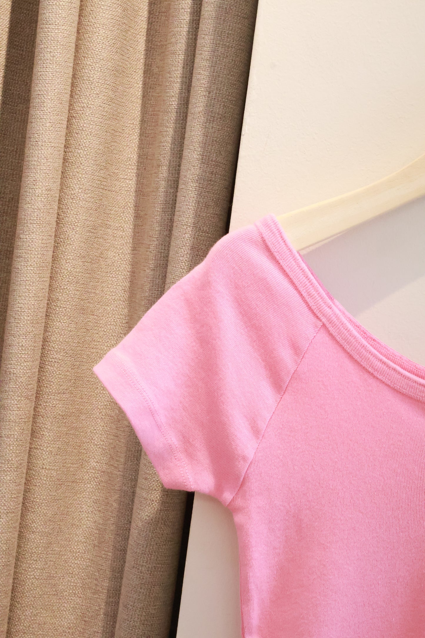 BRANDY Zelly Top  -PEACH PINK