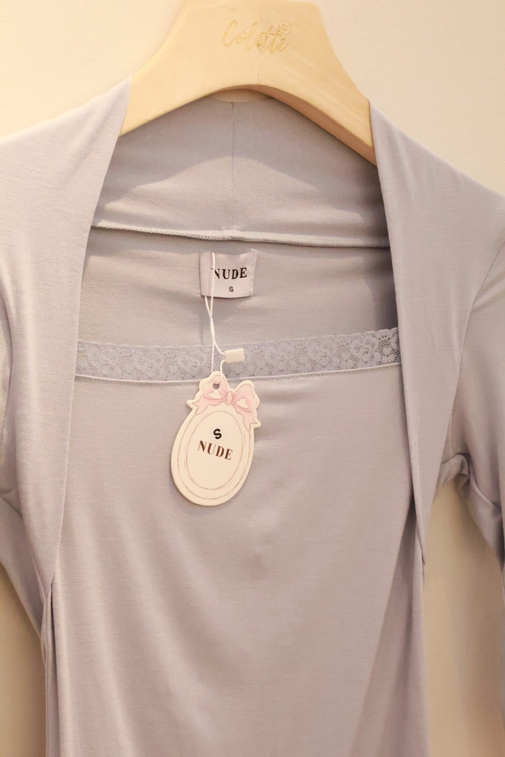 NUDETHELABEL POSY TOP