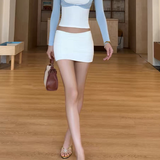 AUD Basic Summer Mini Skirt