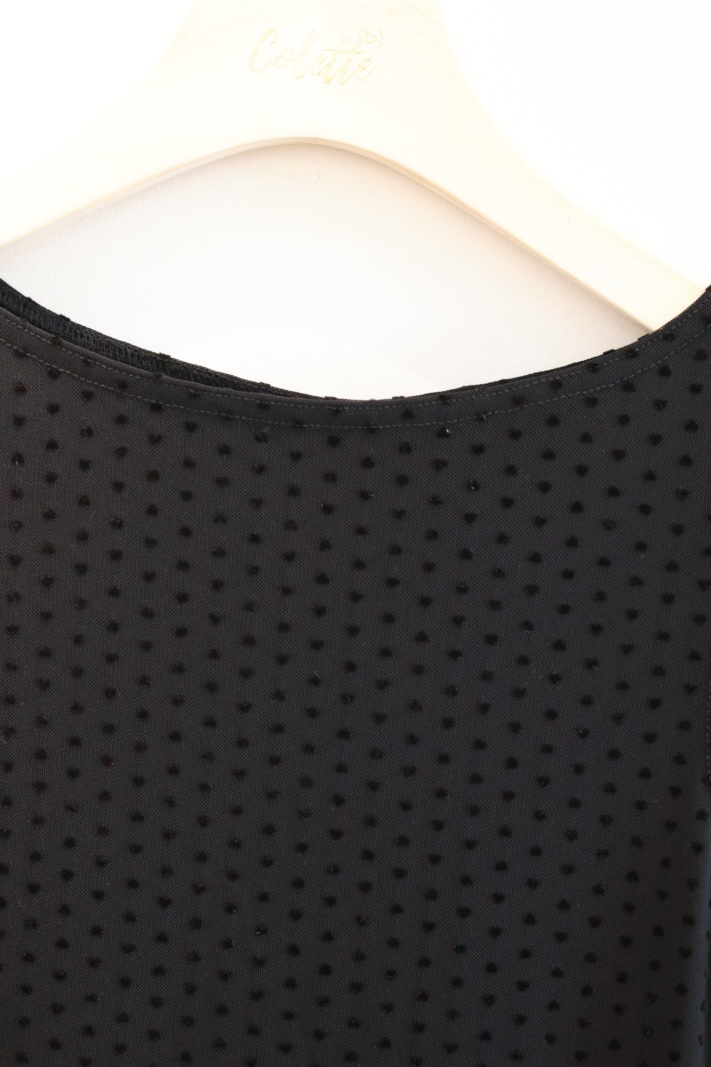 BRANDY Kathleen Polka Dot Top