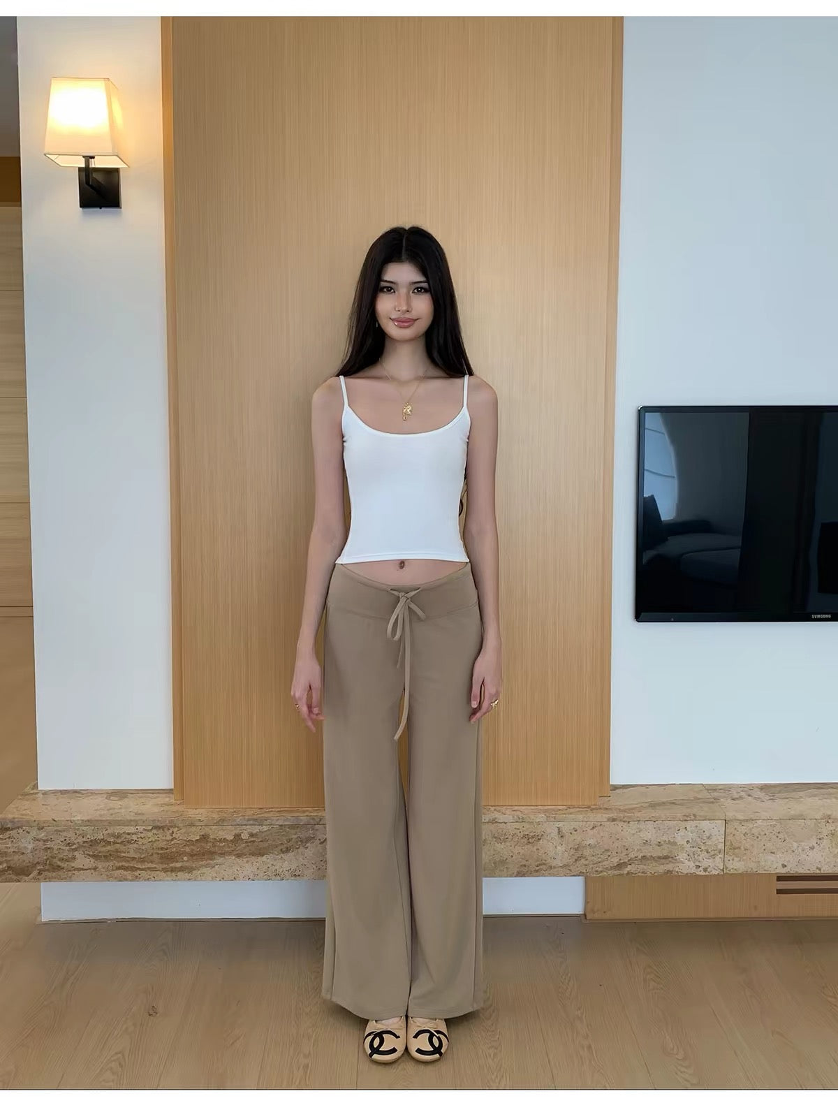 AUD Straight Tube Casual Pants