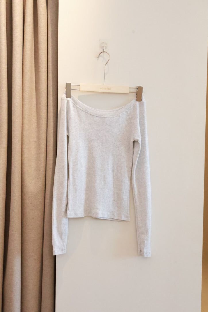 BRANDY Camila Top- LIGHT GRAY