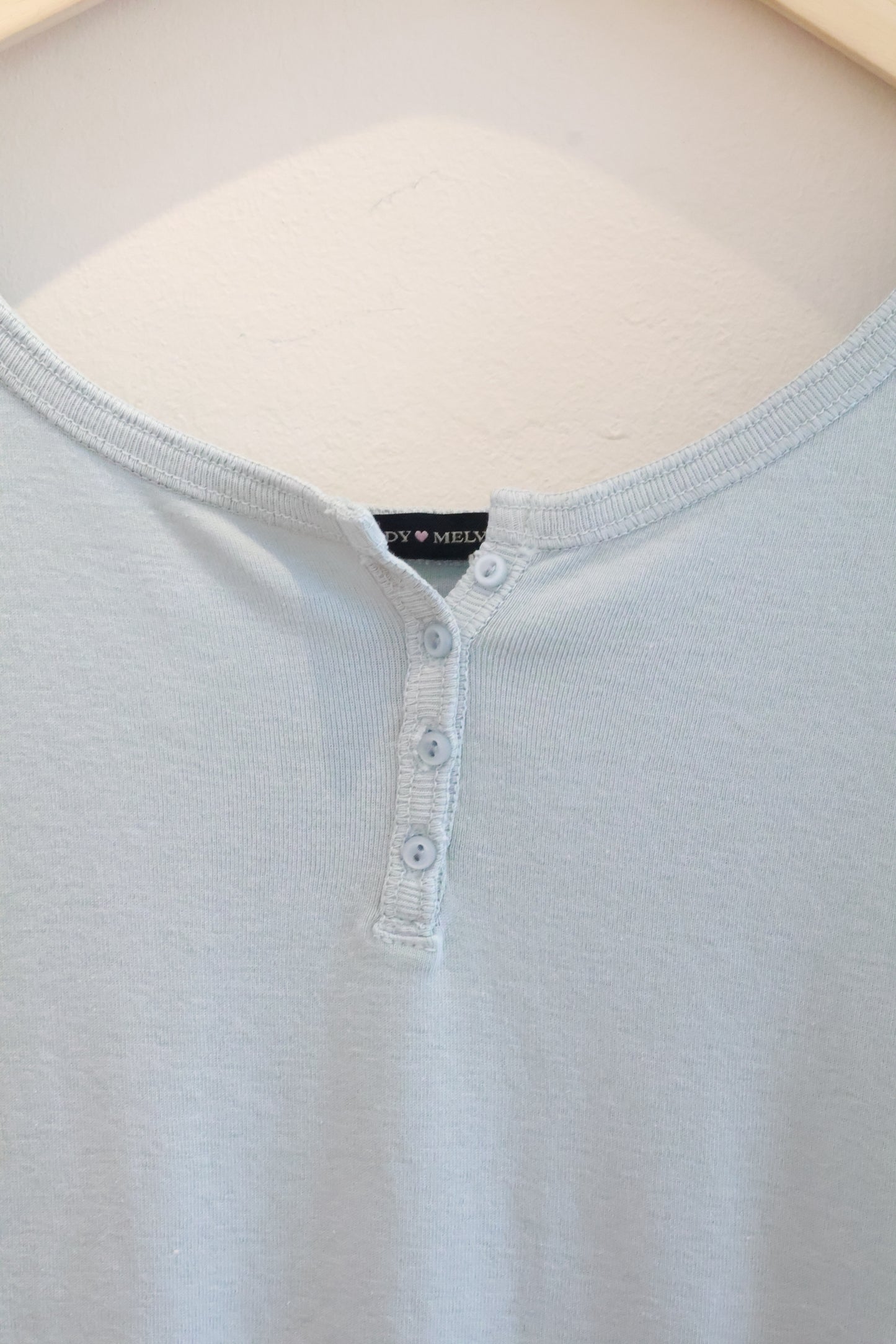 BRANDY Zelly Top  -LIGHT BLUE