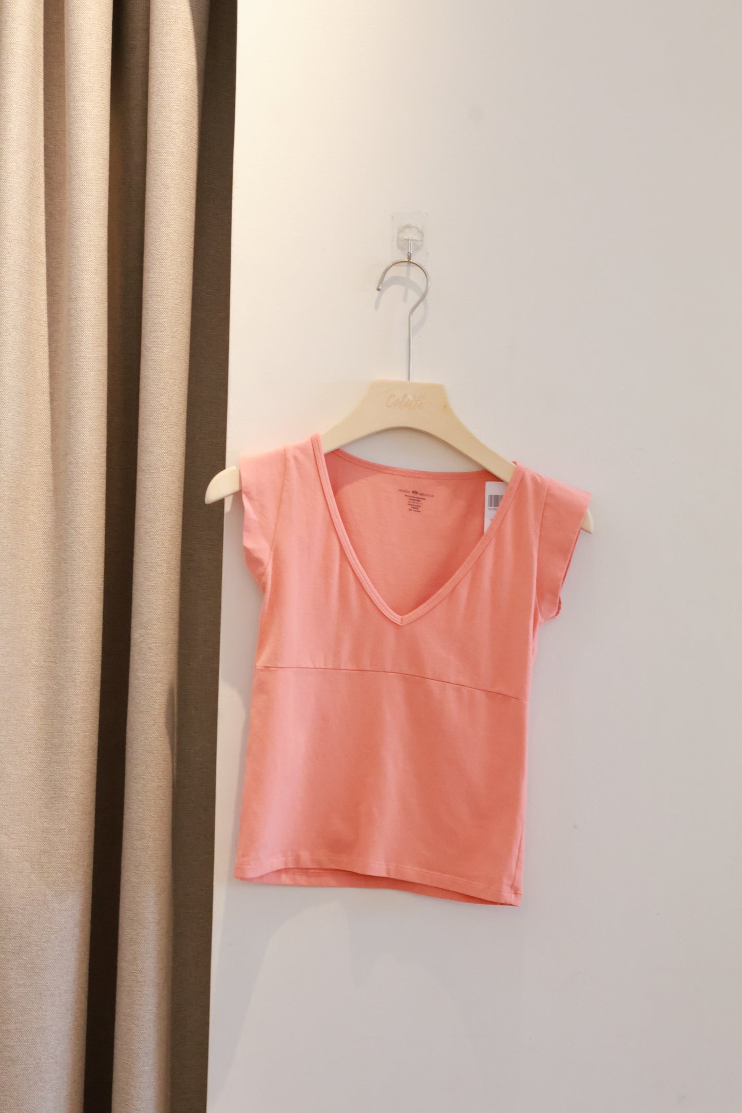 BRANDY Amara SHORT SLEEVE  -CORAL