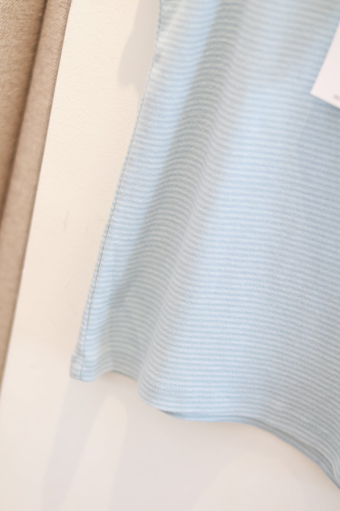 BRANDY Skylar Striped Tank  -LIGHT BLUE