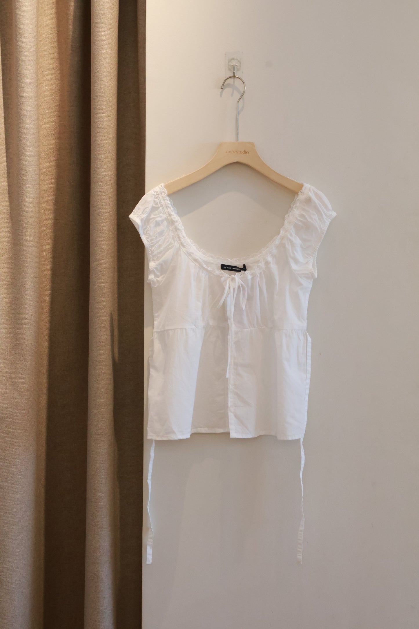 BRANDY Sarah Top- WHITE