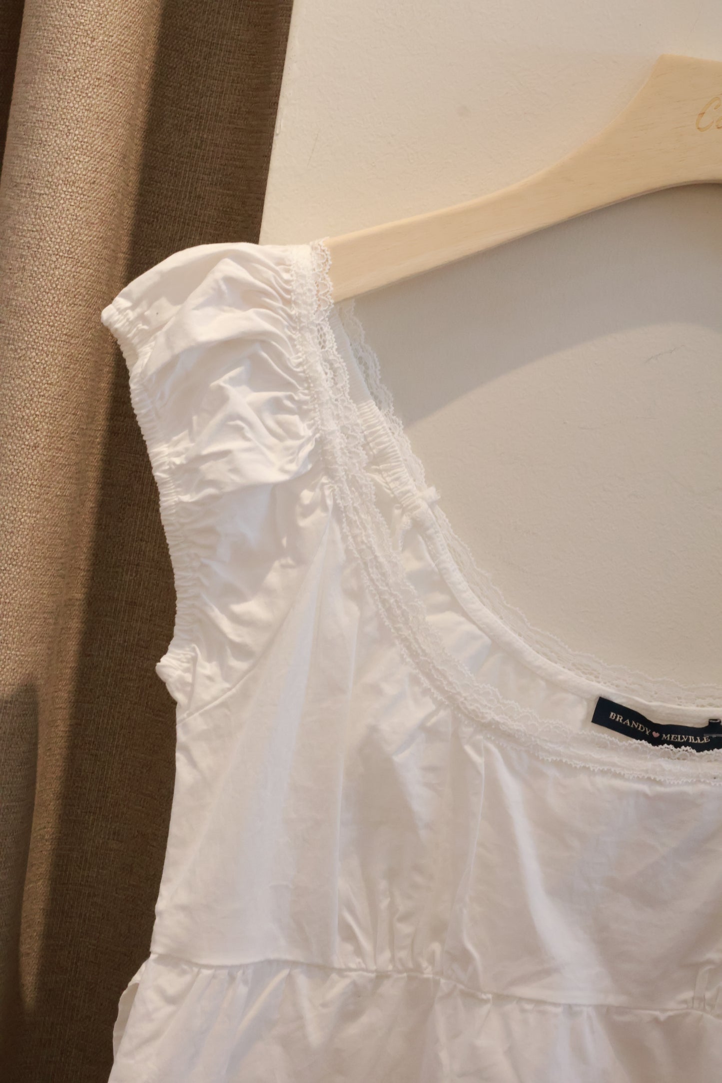 BRANDY Odette Top  -WHITE