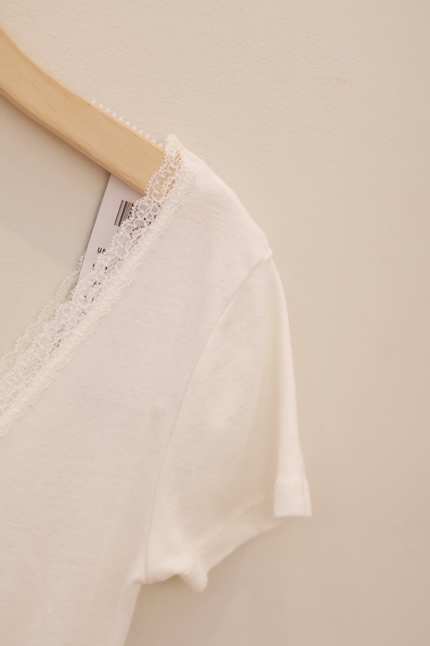 BRANDY Larissa Top- white lace