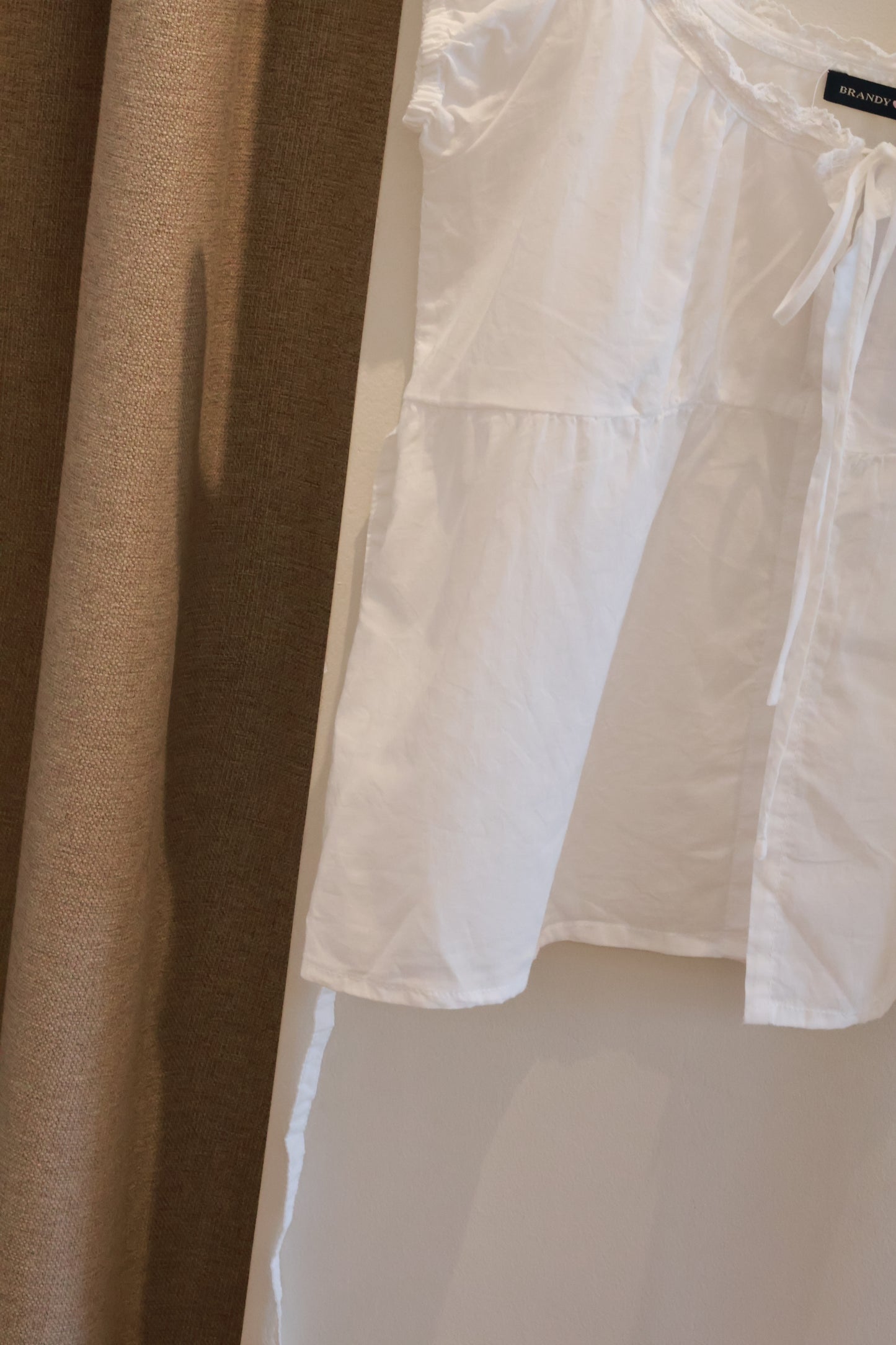 BRANDY Sarah Top- WHITE