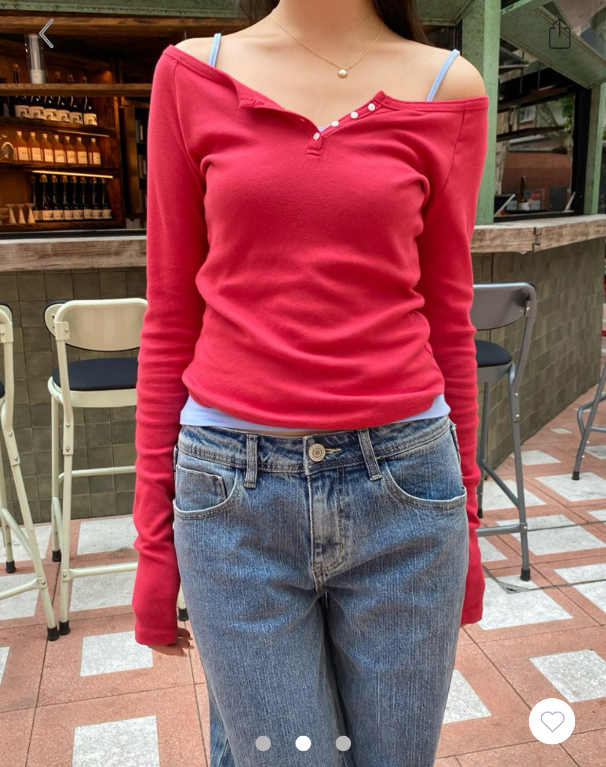 BRANDY Zelly Top- OCT  -RED