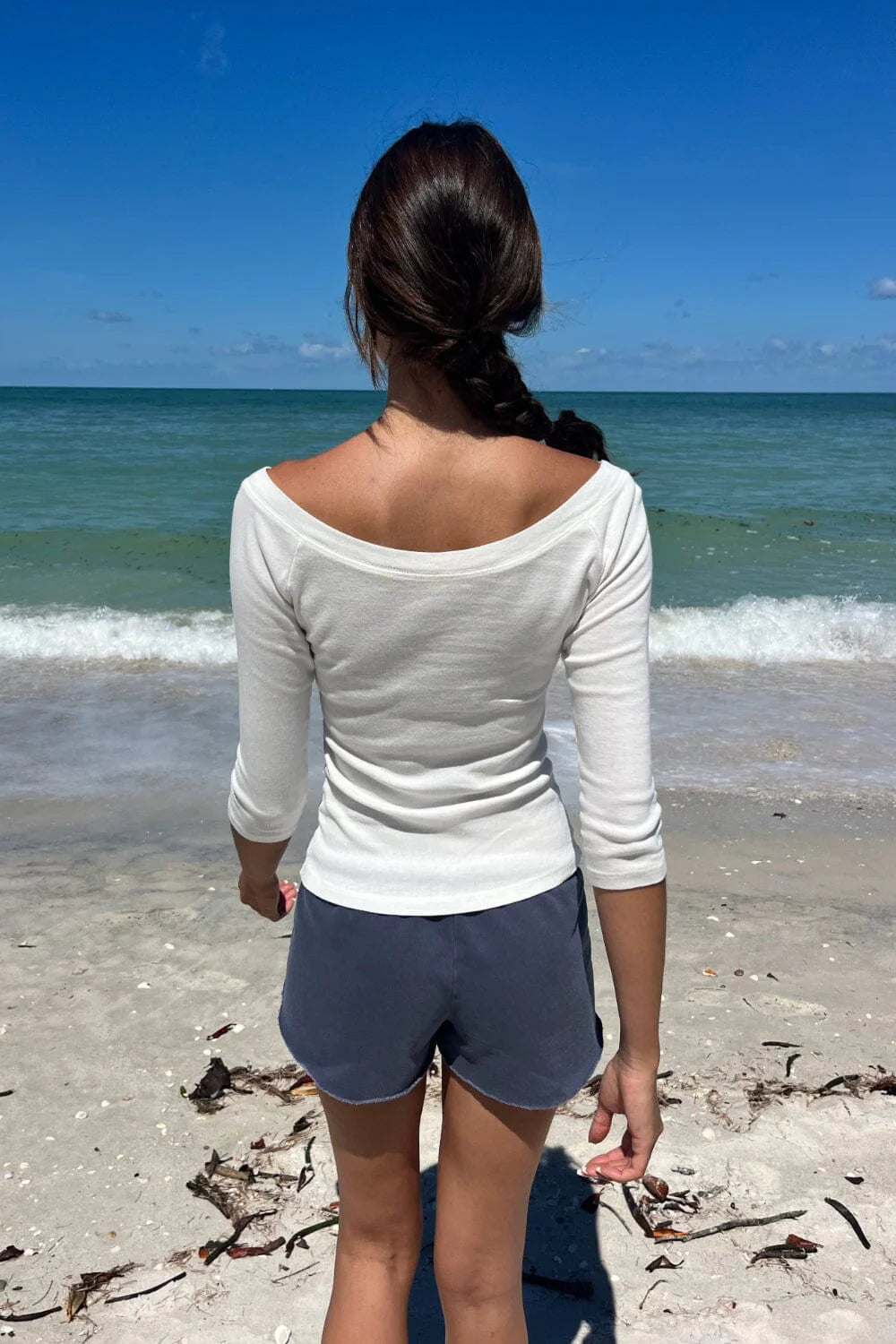 Martha Top - light gray