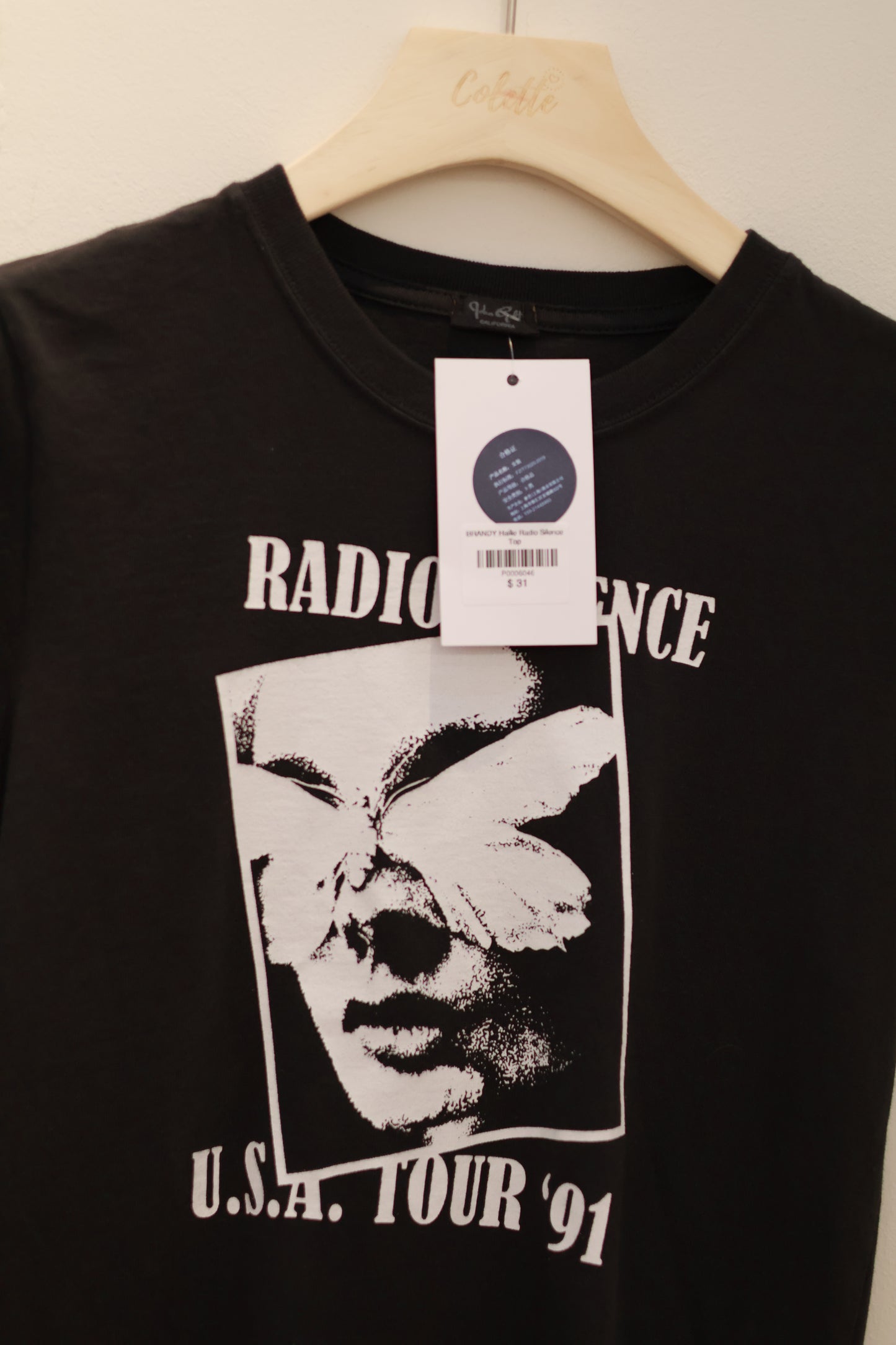 BRANDY Hailie Radio Silence Top - Black