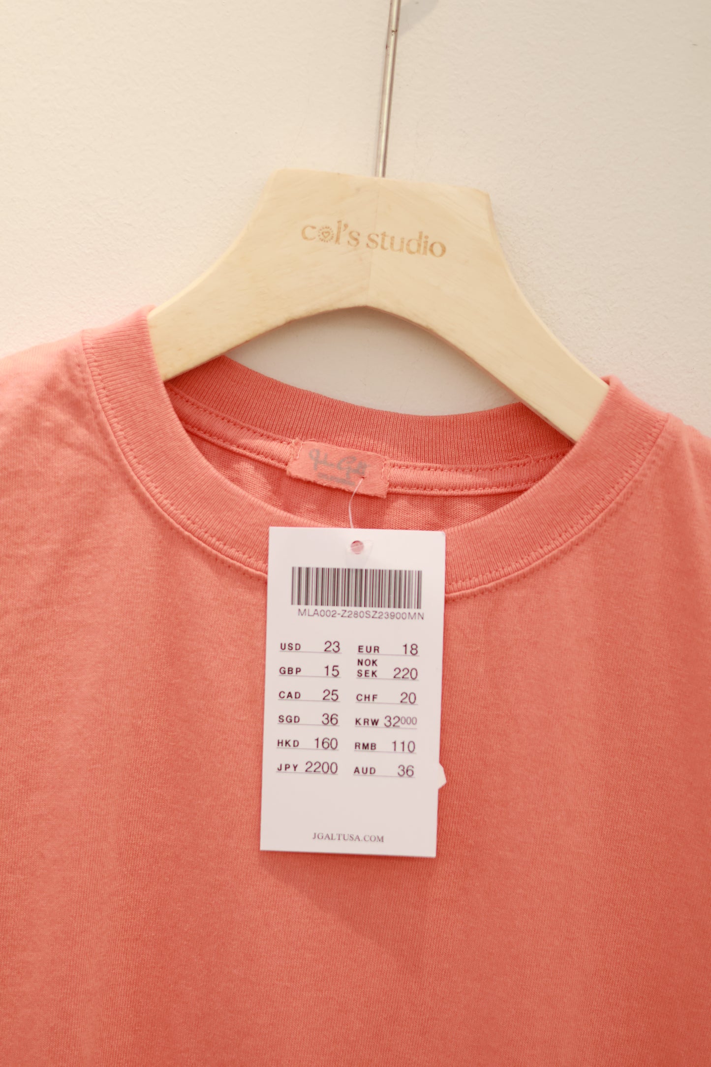 BRANDY Chloe Top- coral